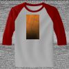 Raglan 3/4 Roundneck Shirt (Gray Body) Thumbnail