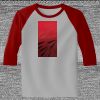 Raglan 3/4 Roundneck Shirt (Gray Body) Thumbnail