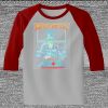 Raglan 3/4 Roundneck Shirt (Gray Body) Thumbnail