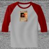Raglan 3/4 Roundneck Shirt (Gray Body) Thumbnail