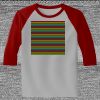 Raglan 3/4 Roundneck Shirt (Gray Body) Thumbnail