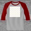 Raglan 3/4 Roundneck Shirt (Gray Body) Thumbnail
