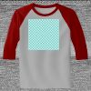 Raglan 3/4 Roundneck Shirt (Gray Body) Thumbnail