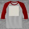 Raglan 3/4 Roundneck Shirt (Gray Body) Thumbnail