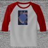 Raglan 3/4 Roundneck Shirt (Gray Body) Thumbnail