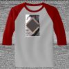 Raglan 3/4 Roundneck Shirt (Gray Body) Thumbnail