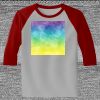 Raglan 3/4 Roundneck Shirt (Gray Body) Thumbnail