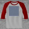 Raglan 3/4 Roundneck Shirt (Gray Body) Thumbnail