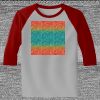 Raglan 3/4 Roundneck Shirt (Gray Body) Thumbnail