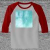 Raglan 3/4 Roundneck Shirt (Gray Body) Thumbnail