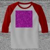 Raglan 3/4 Roundneck Shirt (Gray Body) Thumbnail