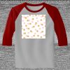 Raglan 3/4 Roundneck Shirt (Gray Body) Thumbnail