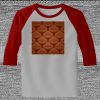 Raglan 3/4 Roundneck Shirt (Gray Body) Thumbnail