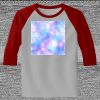 Raglan 3/4 Roundneck Shirt (Gray Body) Thumbnail
