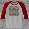 Raglan 3/4 Roundneck Shirt (Gray Body) Thumbnail