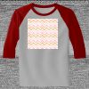 Raglan 3/4 Roundneck Shirt (Gray Body) Thumbnail