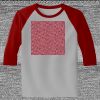 Raglan 3/4 Roundneck Shirt (Gray Body) Thumbnail
