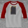 Raglan 3/4 Roundneck Shirt (Gray Body) Thumbnail