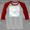 Raglan 3/4 Roundneck Shirt (Gray Body) Thumbnail