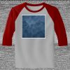 Raglan 3/4 Roundneck Shirt (Gray Body) Thumbnail
