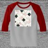 Raglan 3/4 Roundneck Shirt (Gray Body) Thumbnail