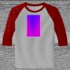 Raglan 3/4 Roundneck Shirt (Gray Body) Thumbnail