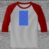 Raglan 3/4 Roundneck Shirt (Gray Body) Thumbnail
