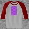 Raglan 3/4 Roundneck Shirt (Gray Body) Thumbnail
