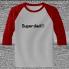Raglan 3/4 Roundneck Shirt (Gray Body) Thumbnail