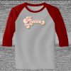 Raglan 3/4 Roundneck Shirt (Gray Body) Raglan 3/4 Roundneck Shirt (Gray Body) Thumbnail