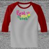 Raglan 3/4 Roundneck Shirt (Gray Body) Thumbnail