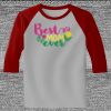 Raglan 3/4 Roundneck Shirt (Gray Body) Thumbnail