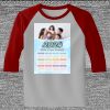 Raglan 3/4 Roundneck Shirt (Gray Body) Thumbnail