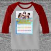 Raglan 3/4 Roundneck Shirt (Gray Body) Thumbnail