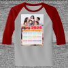 Raglan 3/4 Roundneck Shirt (Gray Body) Thumbnail
