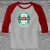 Raglan 3/4 Roundneck Shirt (Gray Body) Thumbnail