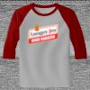 Raglan 3/4 Roundneck Shirt (Gray Body) Thumbnail