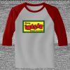 Raglan 3/4 Roundneck Shirt (Gray Body) Thumbnail
