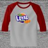 Raglan 3/4 Roundneck Shirt (Gray Body) Thumbnail