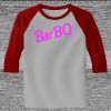 Raglan 3/4 Roundneck Shirt (Gray Body) Thumbnail