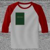 Raglan 3/4 Roundneck Shirt (Gray Body) Thumbnail