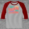 Raglan 3/4 Roundneck Shirt (Gray Body) Thumbnail