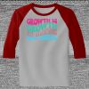 Raglan 3/4 Roundneck Shirt (Gray Body) Thumbnail