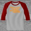 Raglan 3/4 Roundneck Shirt (Gray Body) Thumbnail