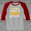 Raglan 3/4 Roundneck Shirt (Gray Body) Thumbnail