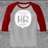 Raglan 3/4 Roundneck Shirt (Gray Body) Thumbnail