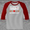 Raglan 3/4 Roundneck Shirt (Gray Body) Thumbnail