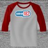 Raglan 3/4 Roundneck Shirt (Gray Body) Thumbnail