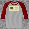 Raglan 3/4 Roundneck Shirt (Gray Body) Raglan 3/4 Roundneck Shirt (Gray Body) Thumbnail