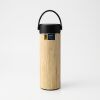 Bamboo Tumbler with Portable Black Lid Thumbnail